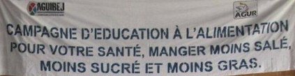 Campagne d'éducation à l'alimentation